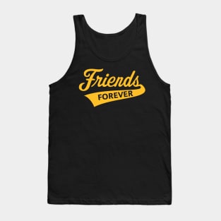 Friends Forever (Friendship / Best Buddies / Orange) Tank Top